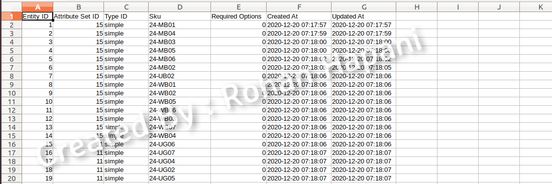 CSV in Magento 2